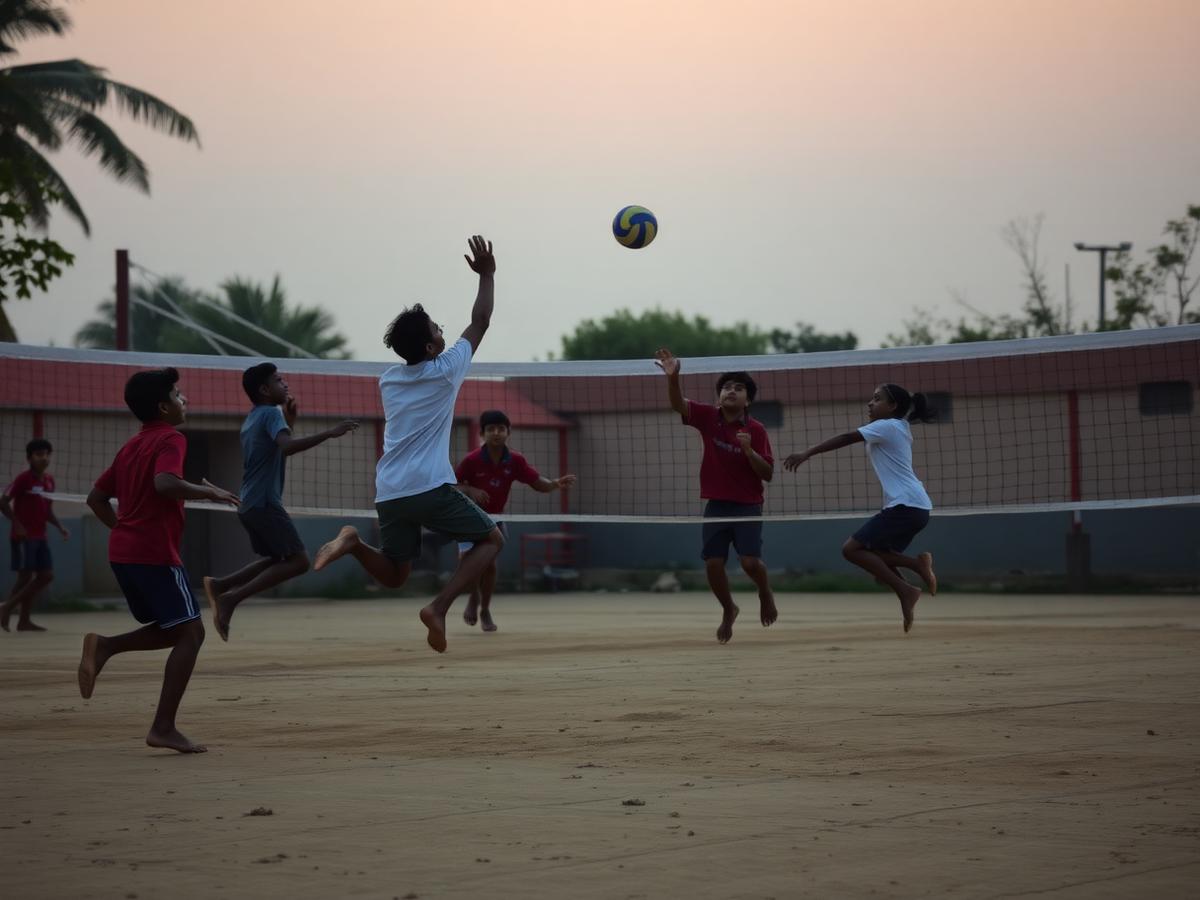 Inter-House Volleyball Competition